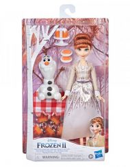 HASBRO DISNEY FROZEN II Кукла Анна и Олаф на есенен пикник F1583