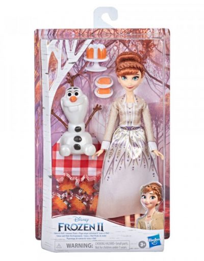 HASBRO DISNEY FROZEN II Кукла Анна и Олаф на есенен пикник F1583