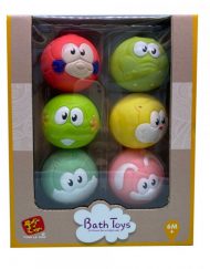 Играчки за баня - меки топчета ЖИВОТНИ 2106R019