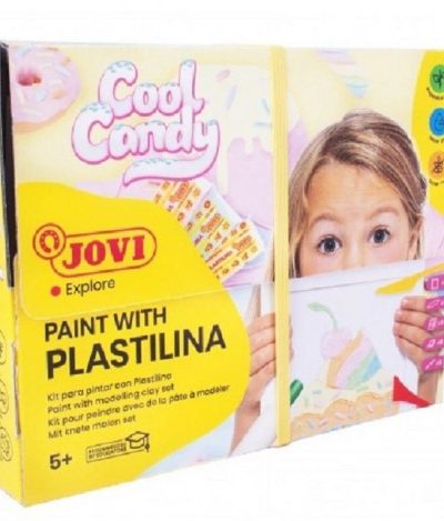 JOVI Комплект рисувай с пластилин  COOL CANDY