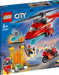 LEGO CITY Спасителен пожарникарски хеликоптер 60281