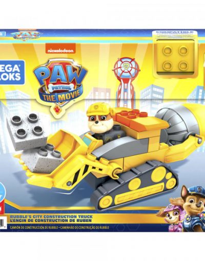 MEGA BLOKS PAW PATROL Строителният камион на Ръбъл 17ч. GYW91