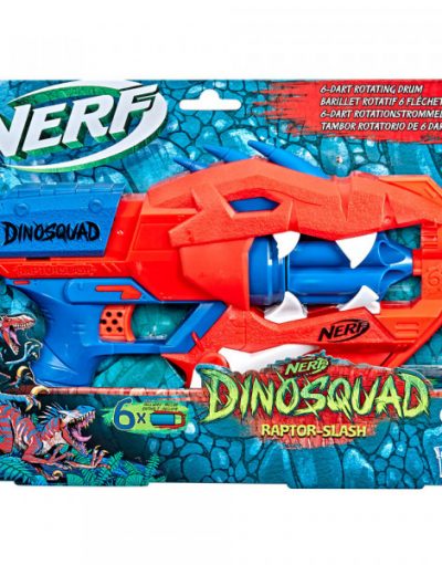 NERF DINOSQUAD бластер RAPTOR SLASH с 6 стрели F2475