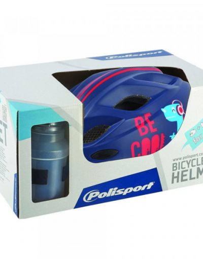 POLISPORT Детска каска с бутилка JUNIOR S (52-56см) BE COOL AM5685