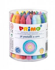 Primo Восъчни пастели Jumbo 36 броя, 12 цвята 0561PC36I