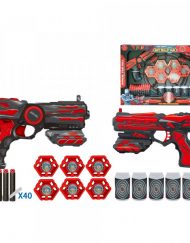 RED GUNS  2 пистолета с 40 стрели и мишени ZY885170/FJ913