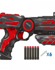 RED GUNS Пистолет с пълнител, 6 меки стрели, бинокъл и белезници ZY885174/FJ918