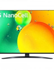 TV LED, LG 43'', 43NANO763QA, Smart webOS, ThinQ AI, HDR10 PRO, WiFi, Miracast/AirPlay, UHD 4K