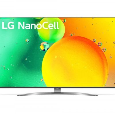 TV LED, LG 43'', 43NANO783QA, Smart webOS, ThinQ AI, HDR10 PRO, WiFi, Miracast/AirPlay, UHD 4K