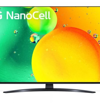 TV LED, LG 50'', 50NANO763QA, Smart webOS, HDR10 PRO, WiFi, Miracast / AirPlay, UHD 4K