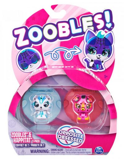 ZOOBLES Трасформиращи се 2 топчета животинчета 6061774