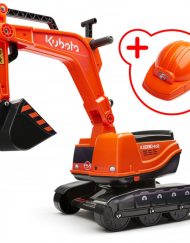 FALK Багер и каска Kubota  ride-on ОРАНЖЕВ 3+