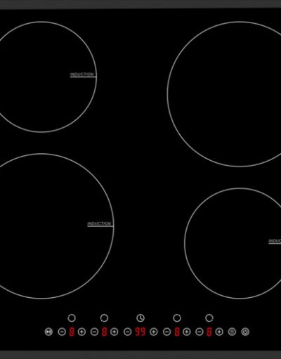 Стъклокерамичен плот за вграждане, Arielli ACH-704IND, 4 зони, Индукция