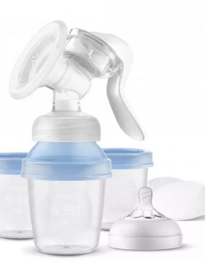 AVENT SCF430/13 Ръчна помпа за кърма с 3 чаши VIA NATURAL MOTION 00A.0562.001