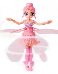 HATCHIMALS PIXIES Crystal Flyers Летяща фея розова Krystalina Rose 6059523