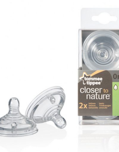 TOMMEE TIPPEE Биберон - 1 капка EASI VENT SLOW 42112071