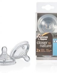 TOMMEE TIPPEE Биберон - 2 капки EASI VENT MEDIUM 42112271