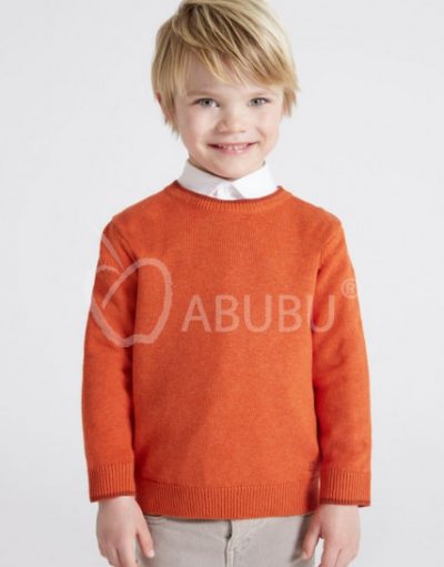 Стилен едноцветен пуловер Mayoral