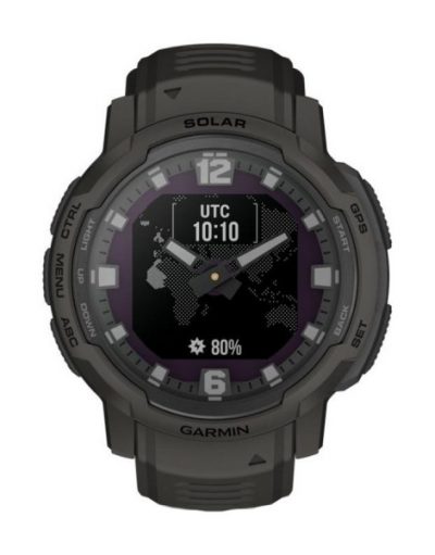 Смарт часовник Garmin Instinct Crossover Solar Graphite 010-02730-01