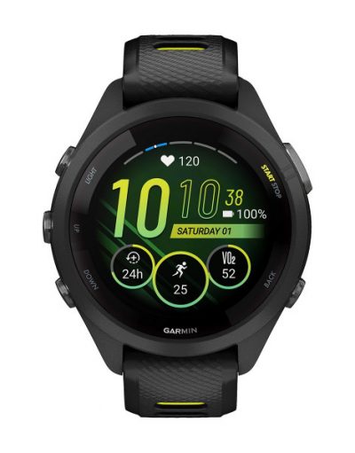 Смарт часовник Garmin Forerunner 265S Black/Amp Yellow 010-02810-13