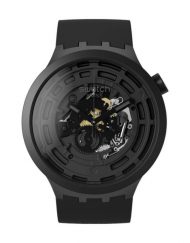 Часовник Swatch C-Black SB03B100