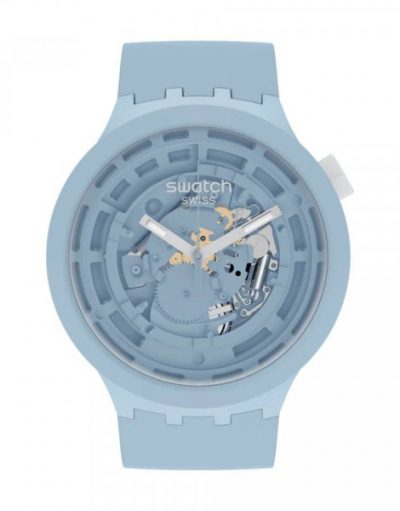 Часовник Swatch C-Blue SB03N100