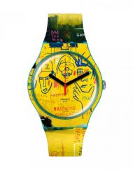 Часовник Swatch Hollywood Africans by JM Basquiat SUOZ354