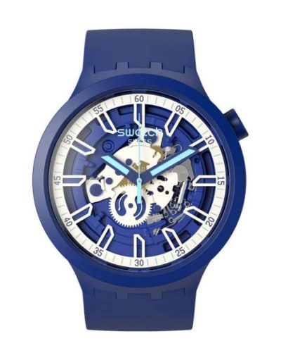 Часовник Swatch Iswatch Blue SB01N102
