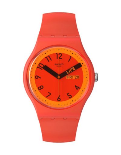 Часовник Swatch Proudly Red SO29R705