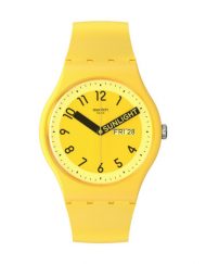 Часовник Swatch Proudly Yellow SO29J702