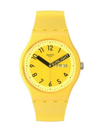 Часовник Swatch Proudly Yellow SO29J702