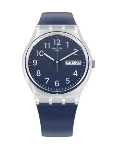 Часовник Swatch Rinse Repeat Navy GE725