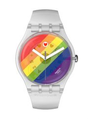 Часовник Swatch Stripe Fierce SO29K701