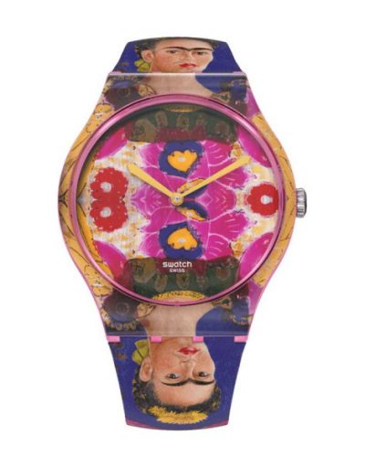 Часовник Swatch The Frame, By Frida Kahlo SUOZ341
