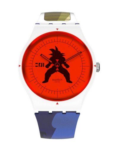 Часовник Swatch Vegeta x Swatch SUOZ348