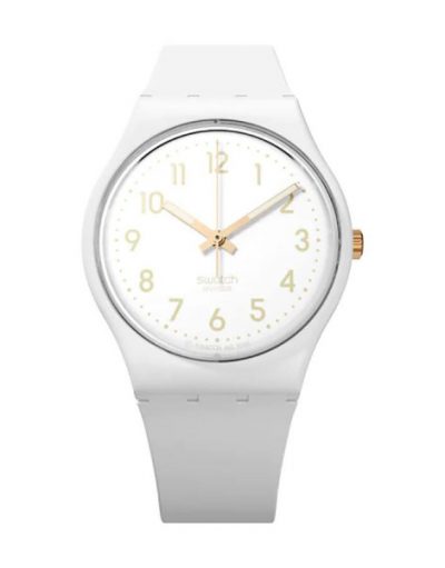 Часовник Swatch White Bishop GW164