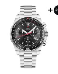 Часовник Swiss Military by Chrono SM34093.01SET BLACK