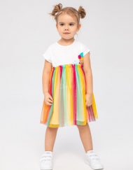 Детска рокличка с тюлена пола