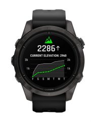 Смарт часовник Garmin Epix Pro Gen 2 Sapphire Edition Carbon Grey DLC Titanium/Black 010-02802-15