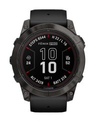 Смарт часовник Garmin Fenix 7X Pro Sapphire Solar Edition Carbon Grey DLC Titanium/Black 010-02778-11
