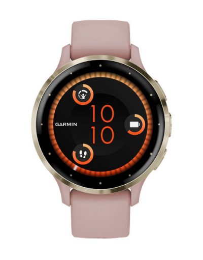 Смарт часовник Garmin Venu 3S Soft Gold/Dust Rose 010-02785-03