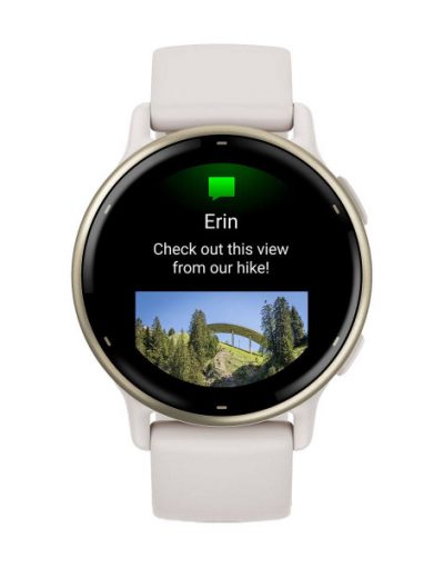 Смарт часовник Garmin Vivoactive 5 Cream Gold/Ivory 010-02862-11